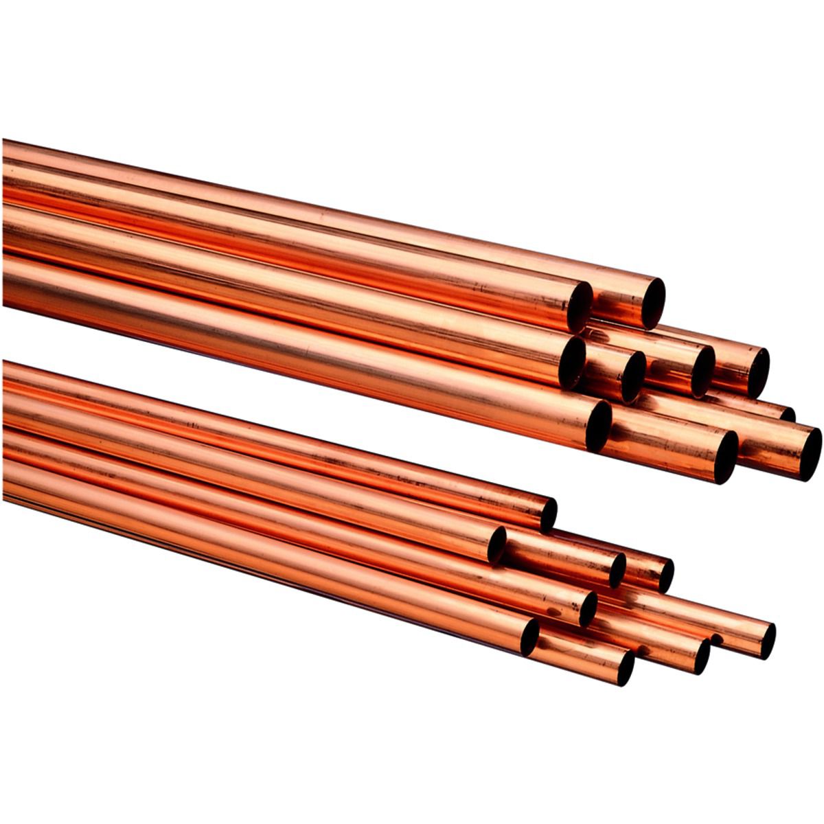 Wednesbury Copper Pipe 15mm x 3m Pack 10