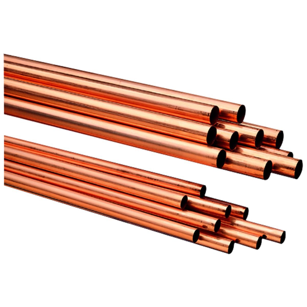 Image of Wednesbury Copper Pipe 22mm x 2m Pack 10