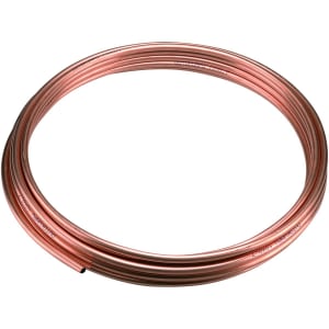 Wickes Microbore Copper Pipe - 8mm x 10m