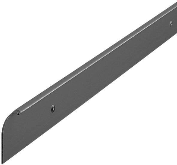 Image of Wickes Worktop End Cover Trim - Black 28mm