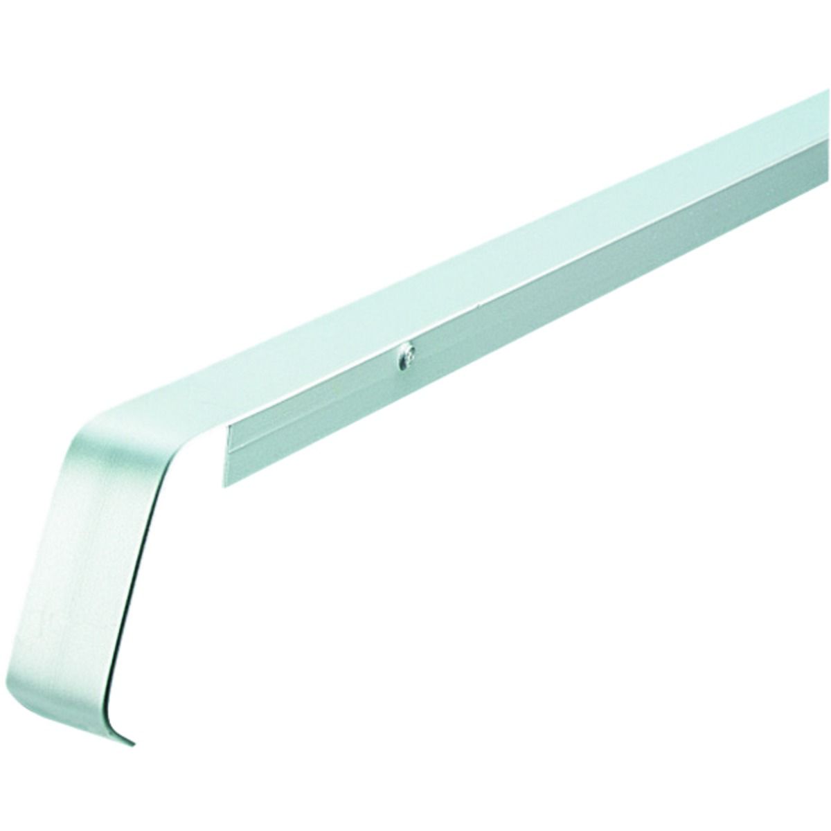 Image of Wickes Worktop Straight Joint Trim - Matt Silver 38mm