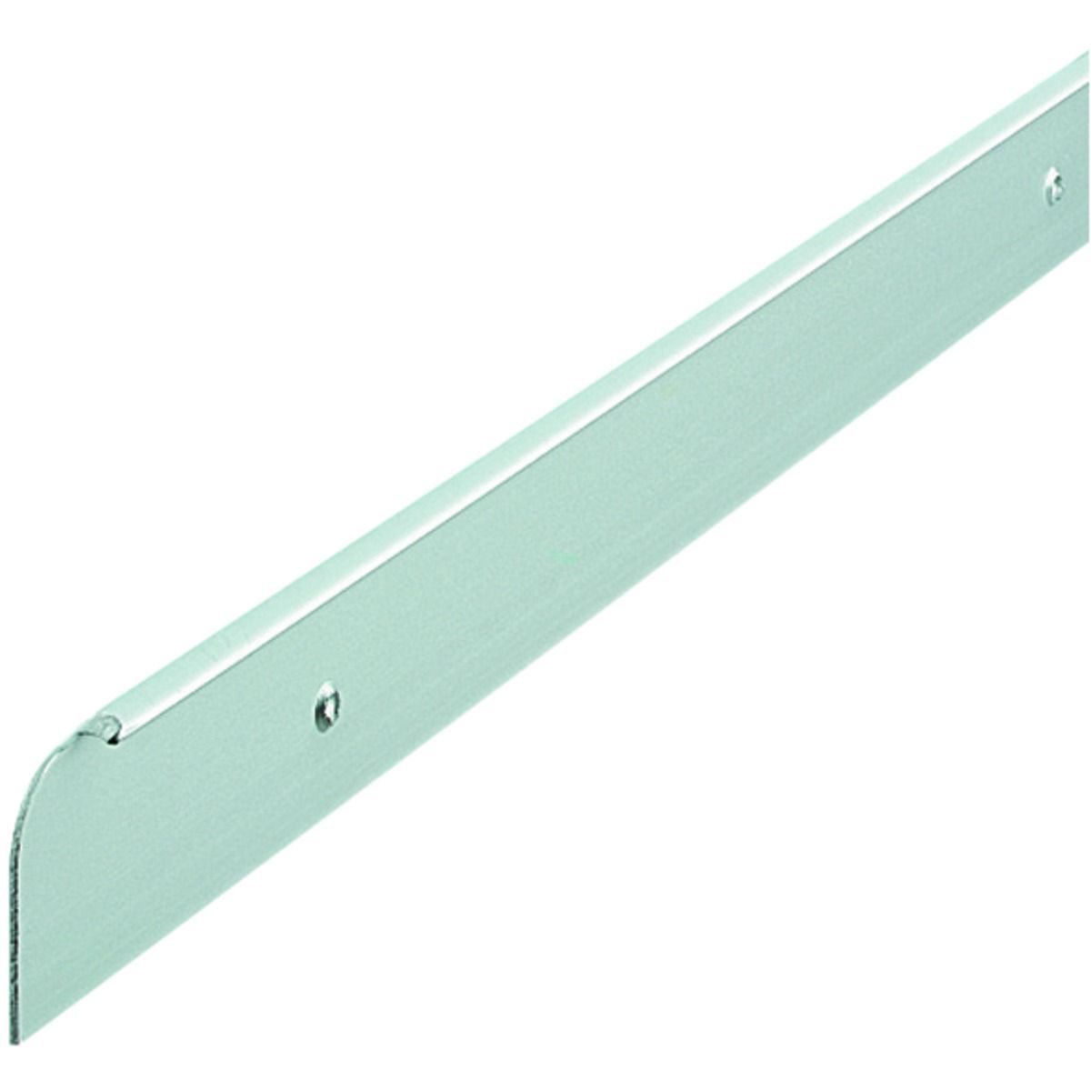 Wickes Worktop End Cover Trim - Matt Silver 28mm