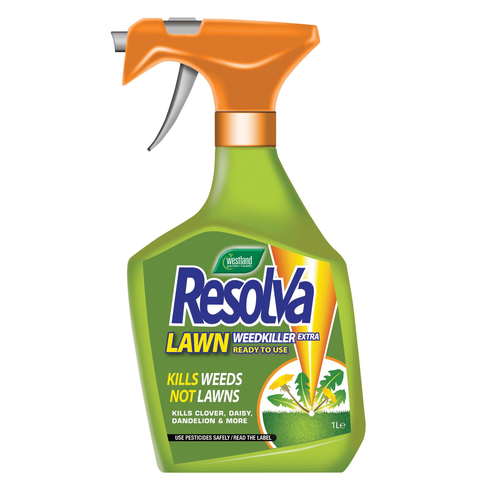 Image of Westland Resolva Ready to Use Lawn Weed Killer - 1L