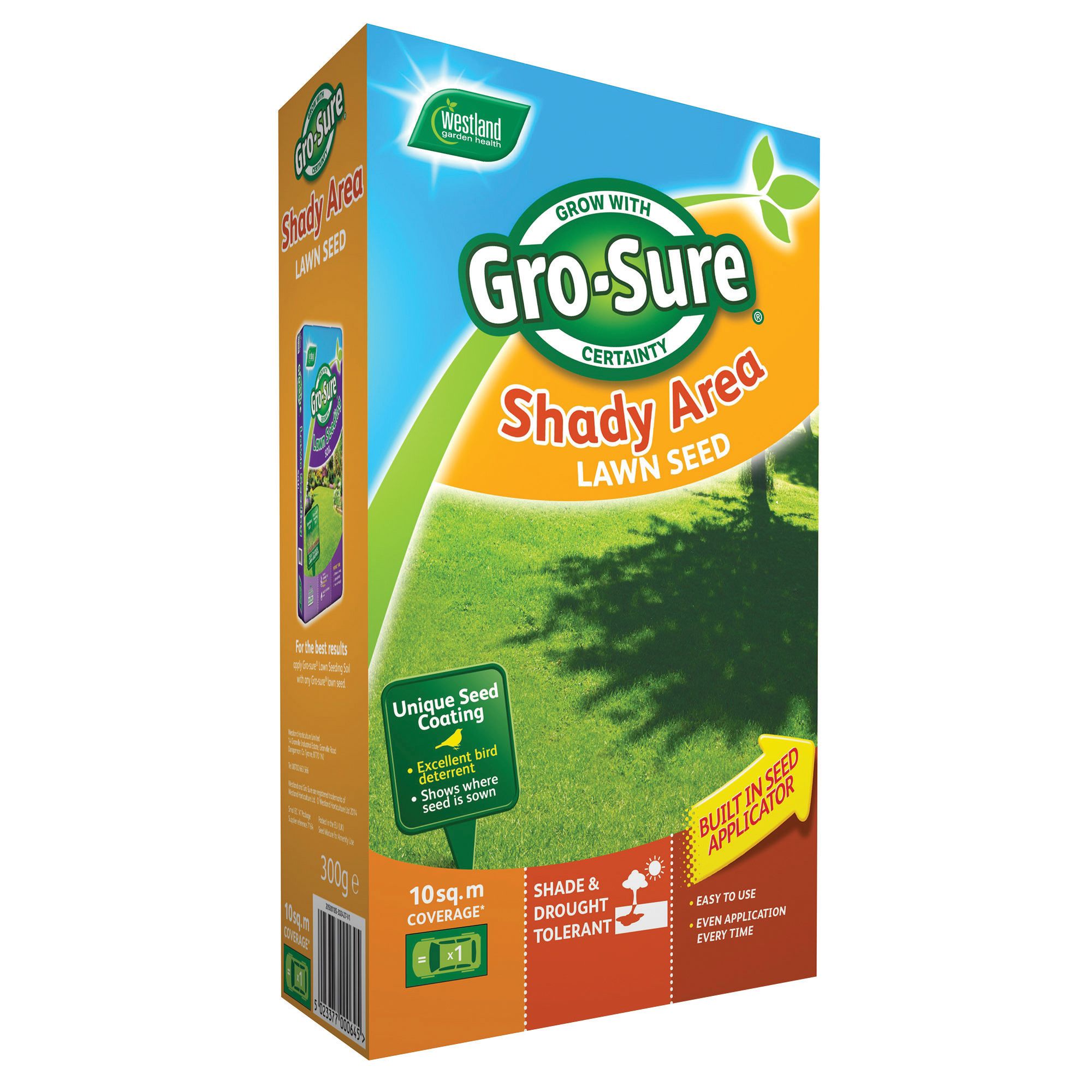 Gro-Sure Shady Lawn Seed - 10m - 300g