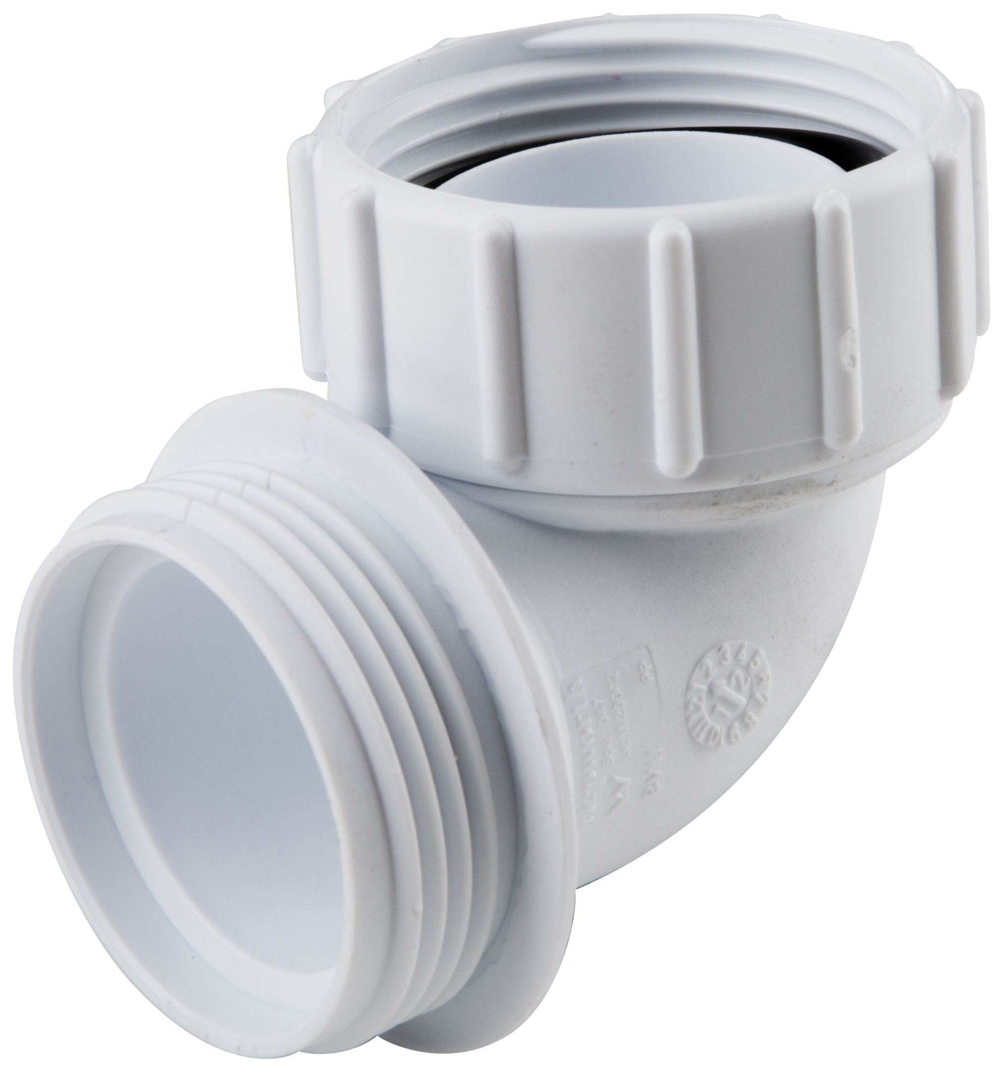 Image of Osma HepVO CV11 Waterless Waste Knuckle Adaptor White - 40mm