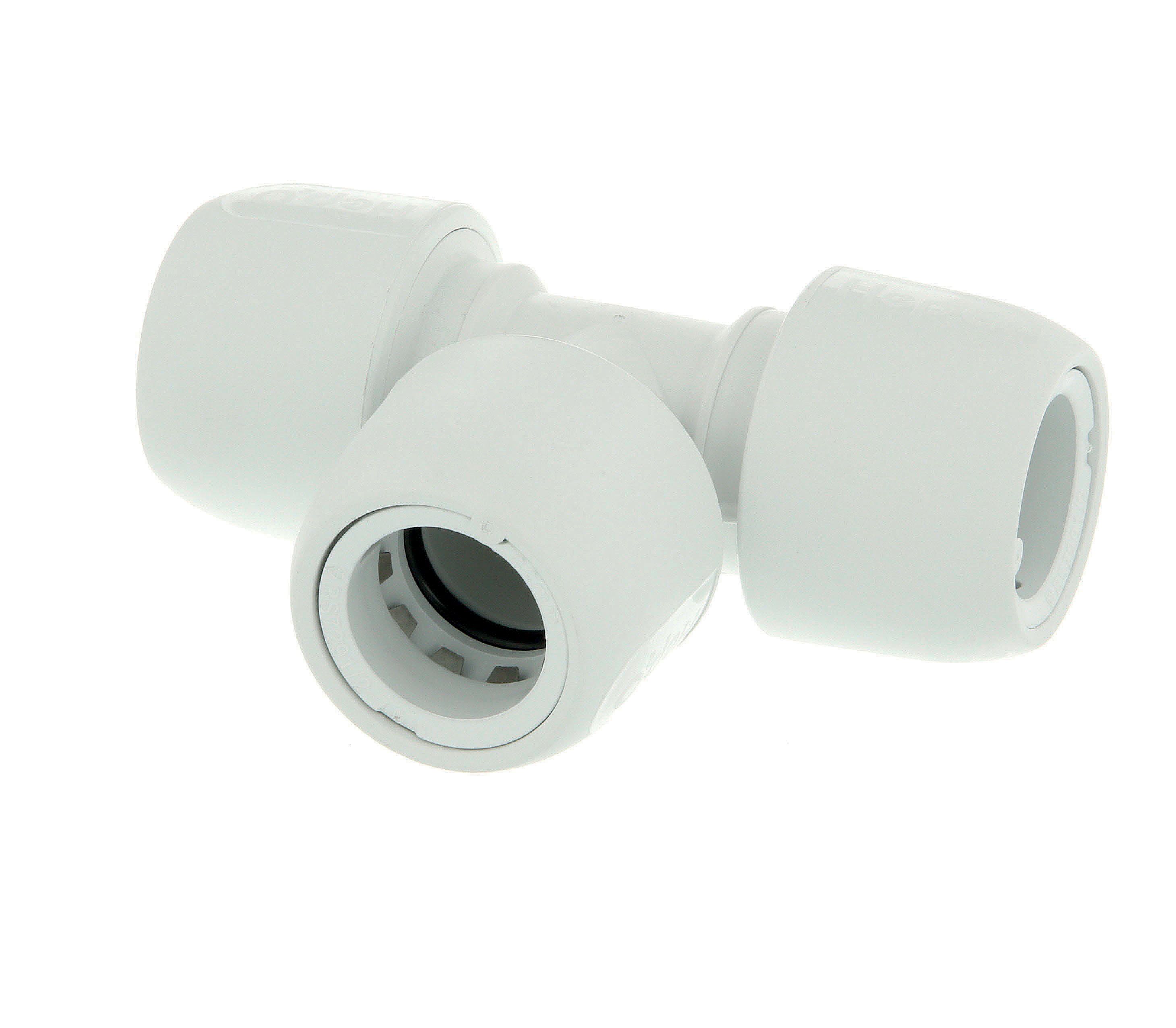 Hep2O HD10/15WS Push Fit Equal Tee - 15mm