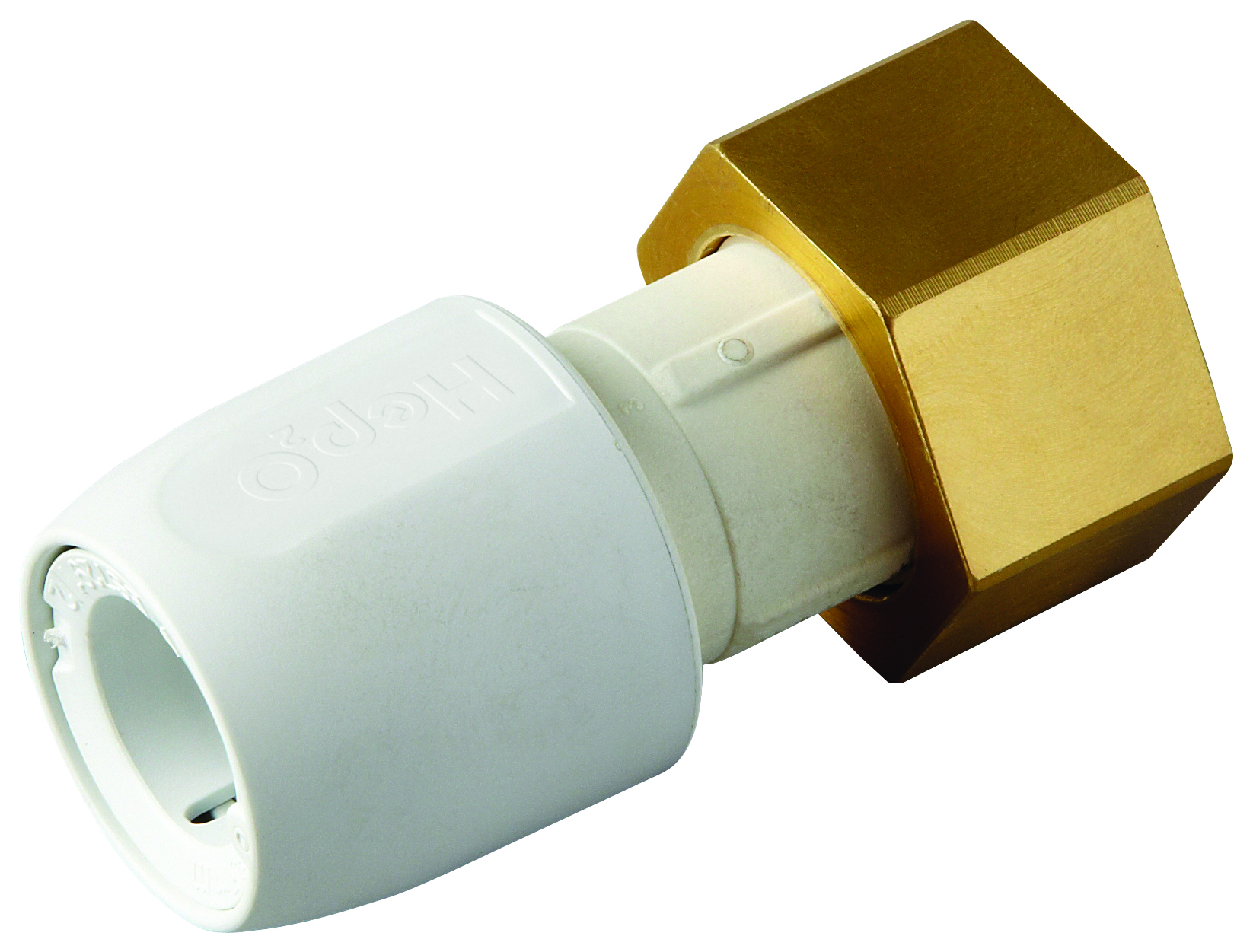 Hep2O HD25B/15WS Straight Tap Connector - 3/4in x 15mm