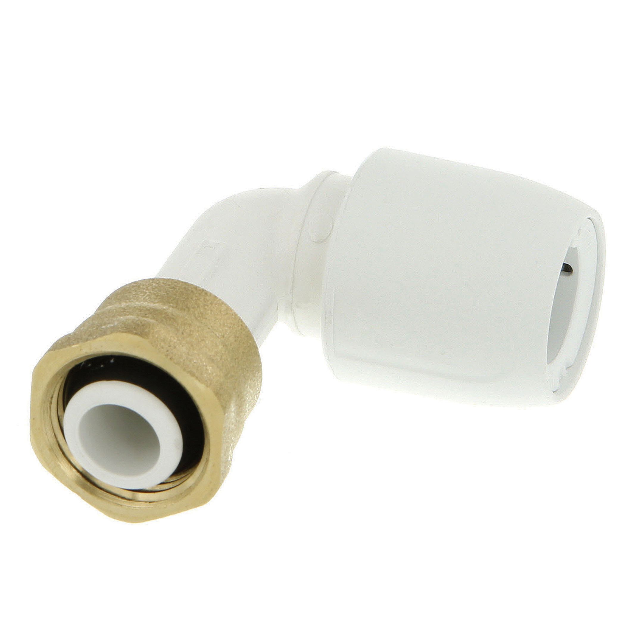 Image of Hep2O HD27/15WS Bent Tap Connector - 1/2in x 15mm