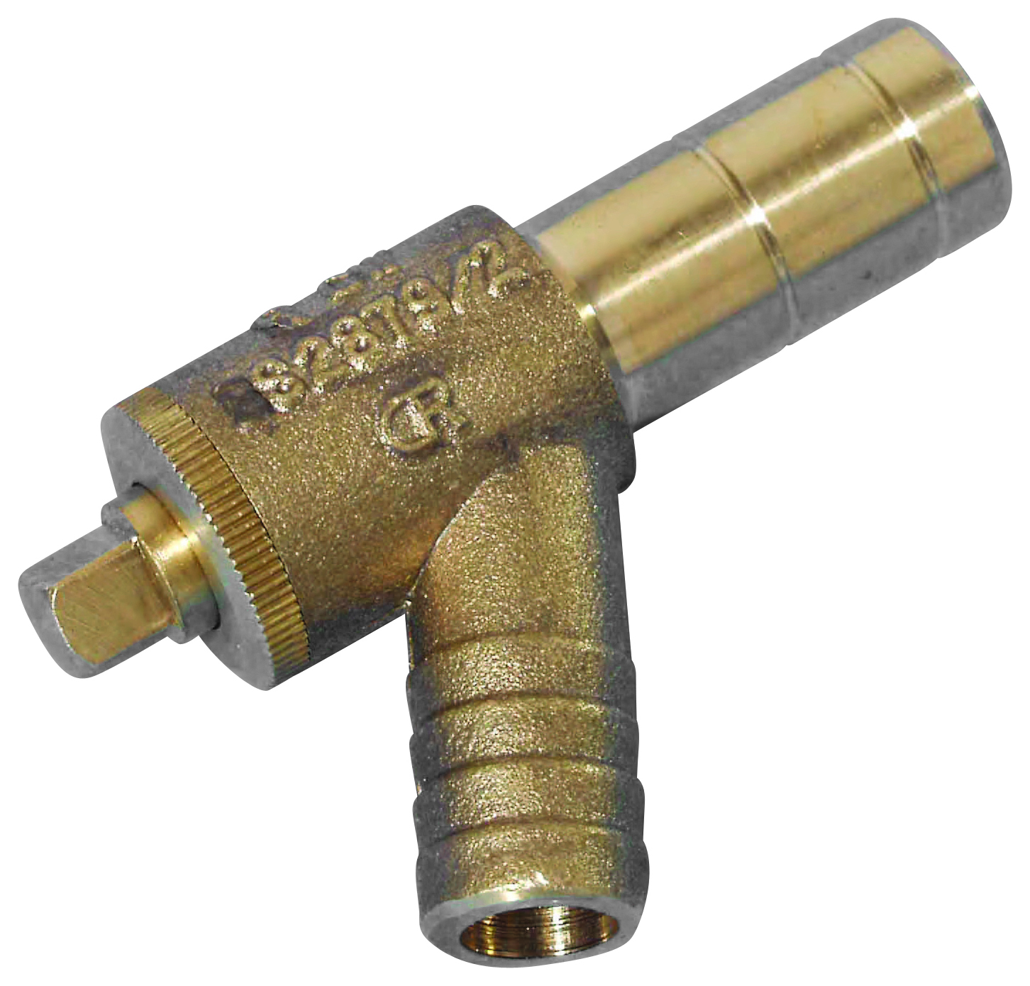 Hep2O HX32/15WS Brass Drain Cock - 15mm