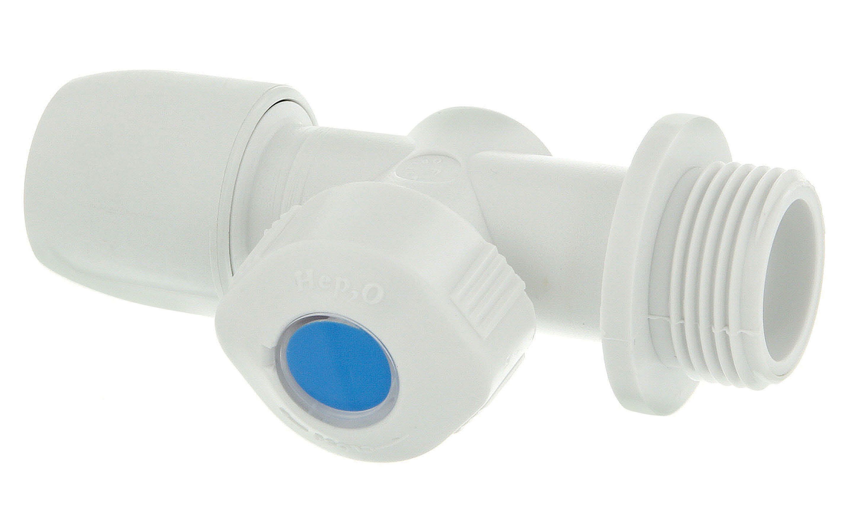 Image of Hep2O HX38/15WS Hot and Cold Appliance Valve - 3/4in x 15mm