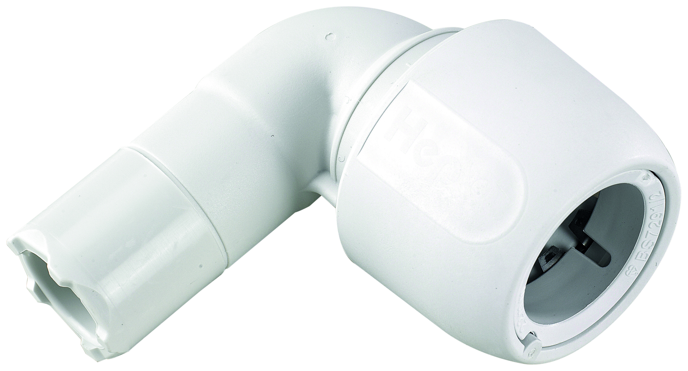 Hep2O HD4/22WS Single Socket 90 Elbow - 22mm
