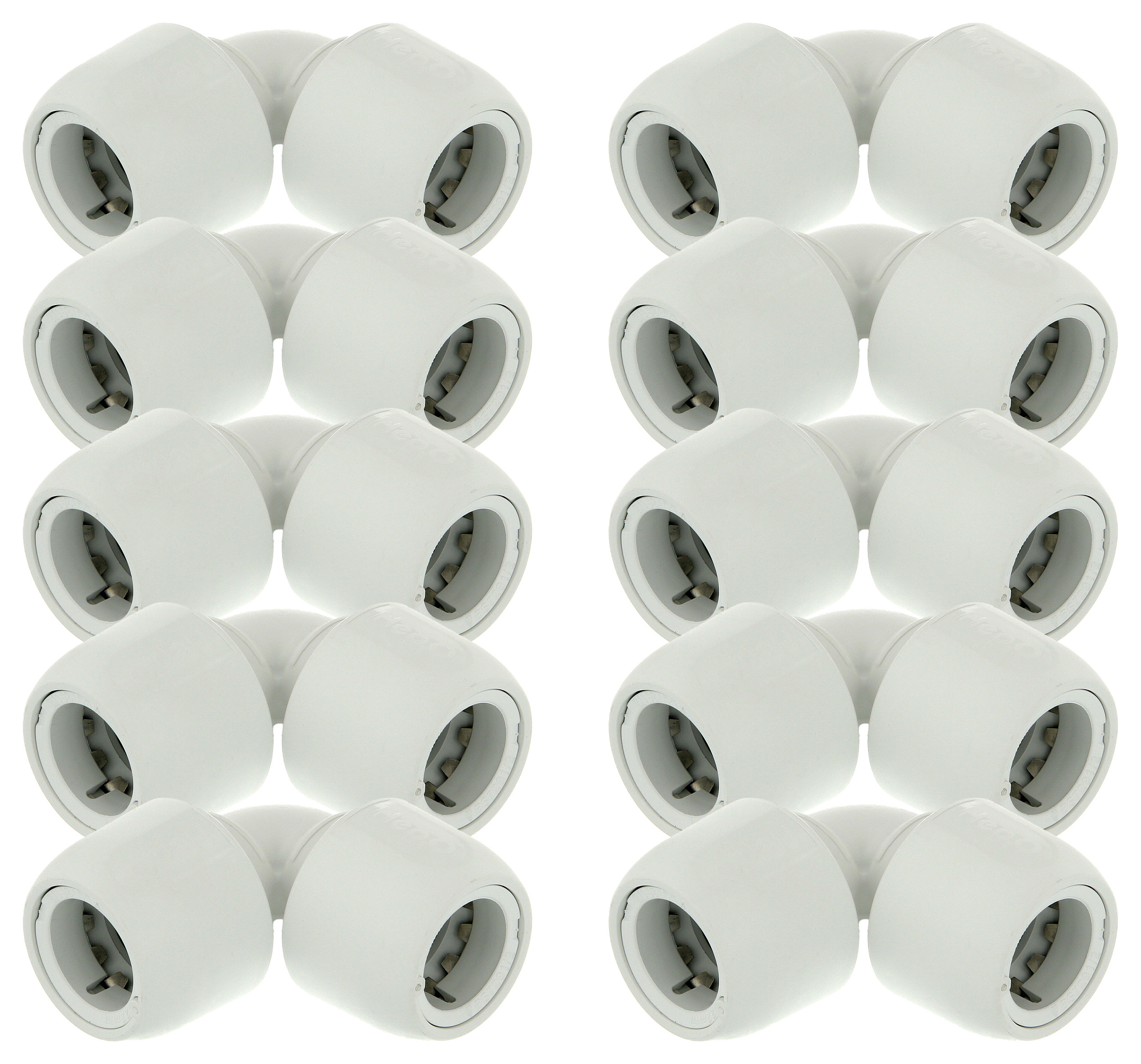 Hep2O HD5/22W Push Fit 90 deg Elbow - 22mm