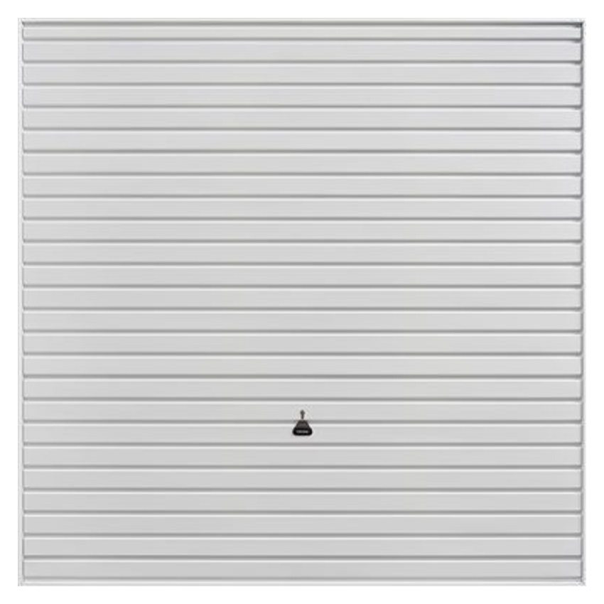Garador Horizon White Frameless Retractable Garage Door - 2438 x 1981mm