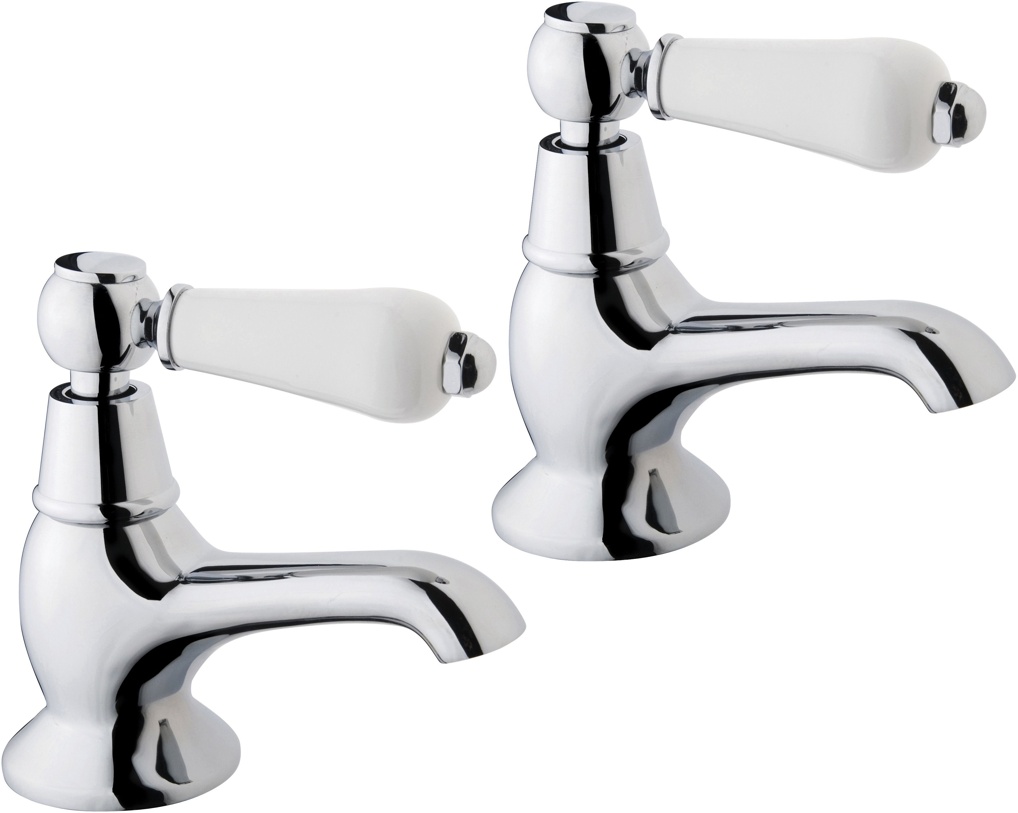 Image of Wickes Enchanted Bath Taps - Chrome