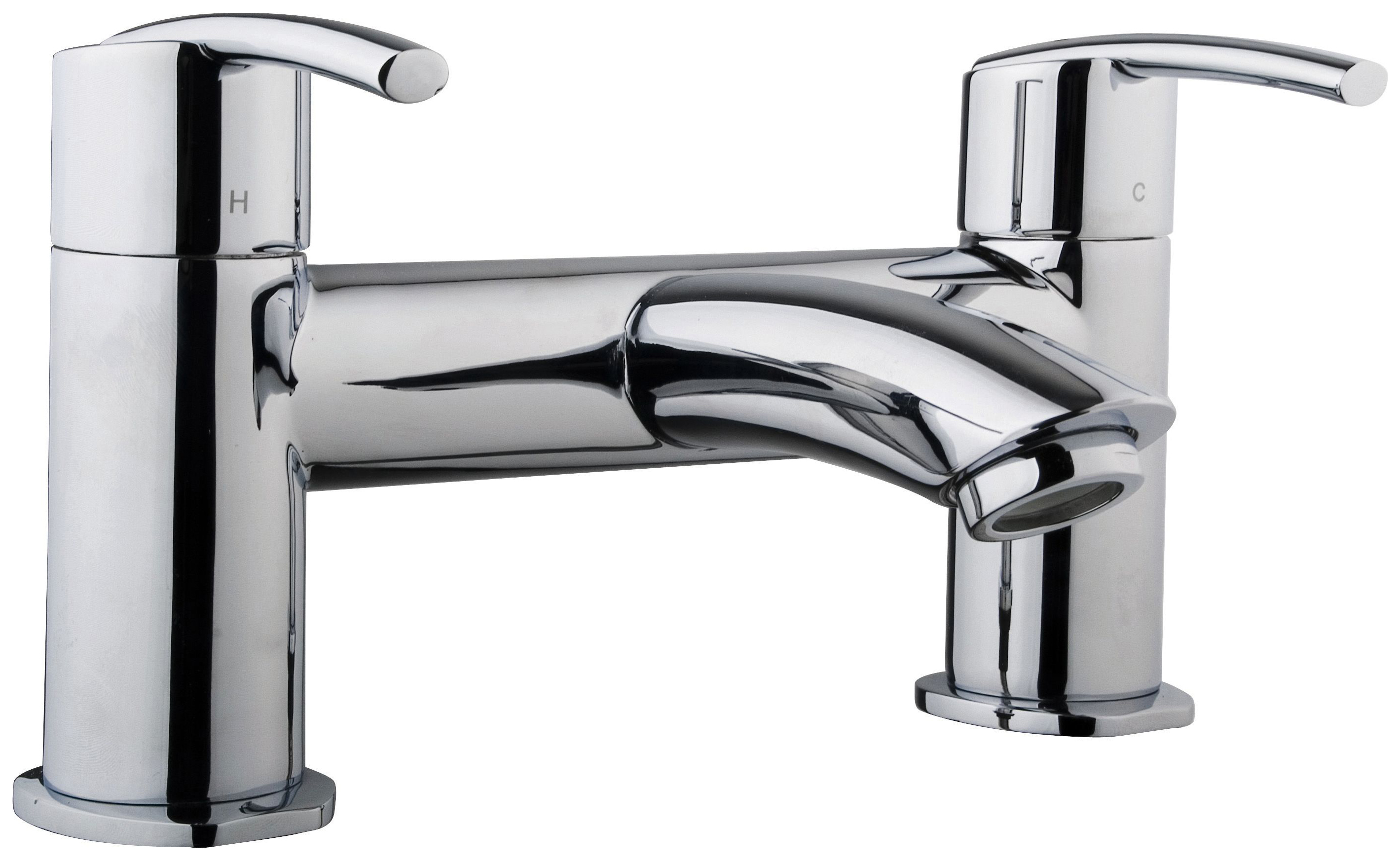 Wickes Versaille Bath Mixer Tap - Chrome