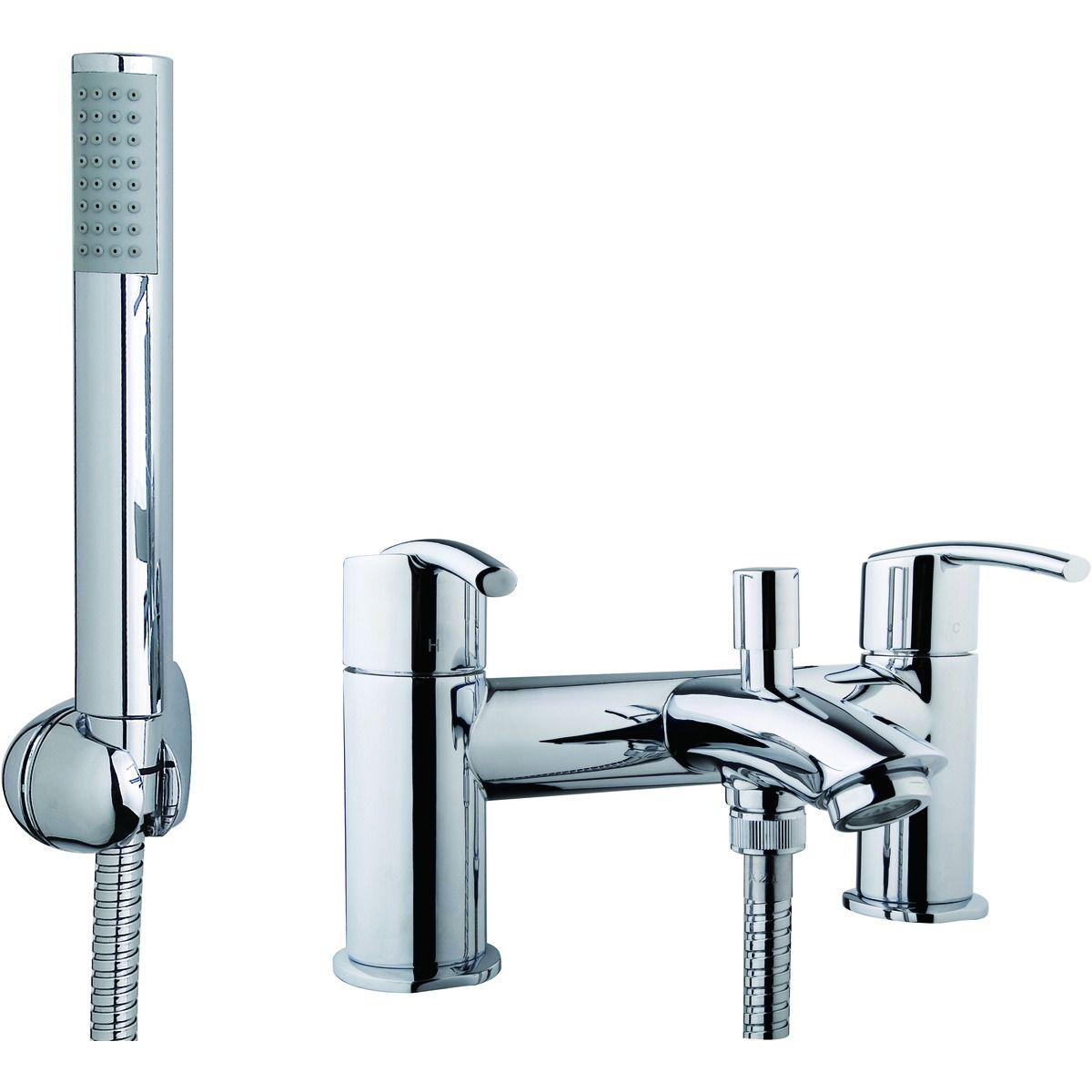 Image of Wickes Versaille Bath Shower Mixer Tap - Chrome
