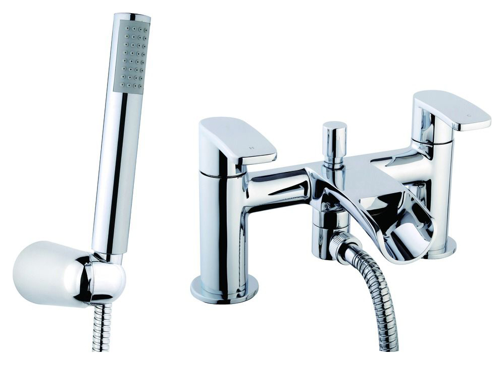 Wickes Niagra Bath Shower Mixer Tap - Chrome