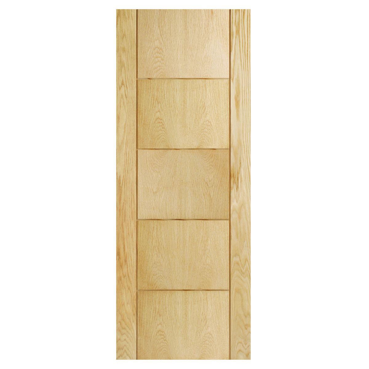 Image of Wickes Thame Oak Veneer Ladder Internal Door - 1981 x 686mm