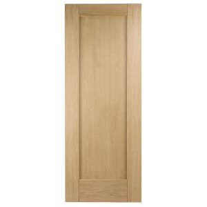 Wickes Oxford Oak 1 Panel Shaker Internal Door