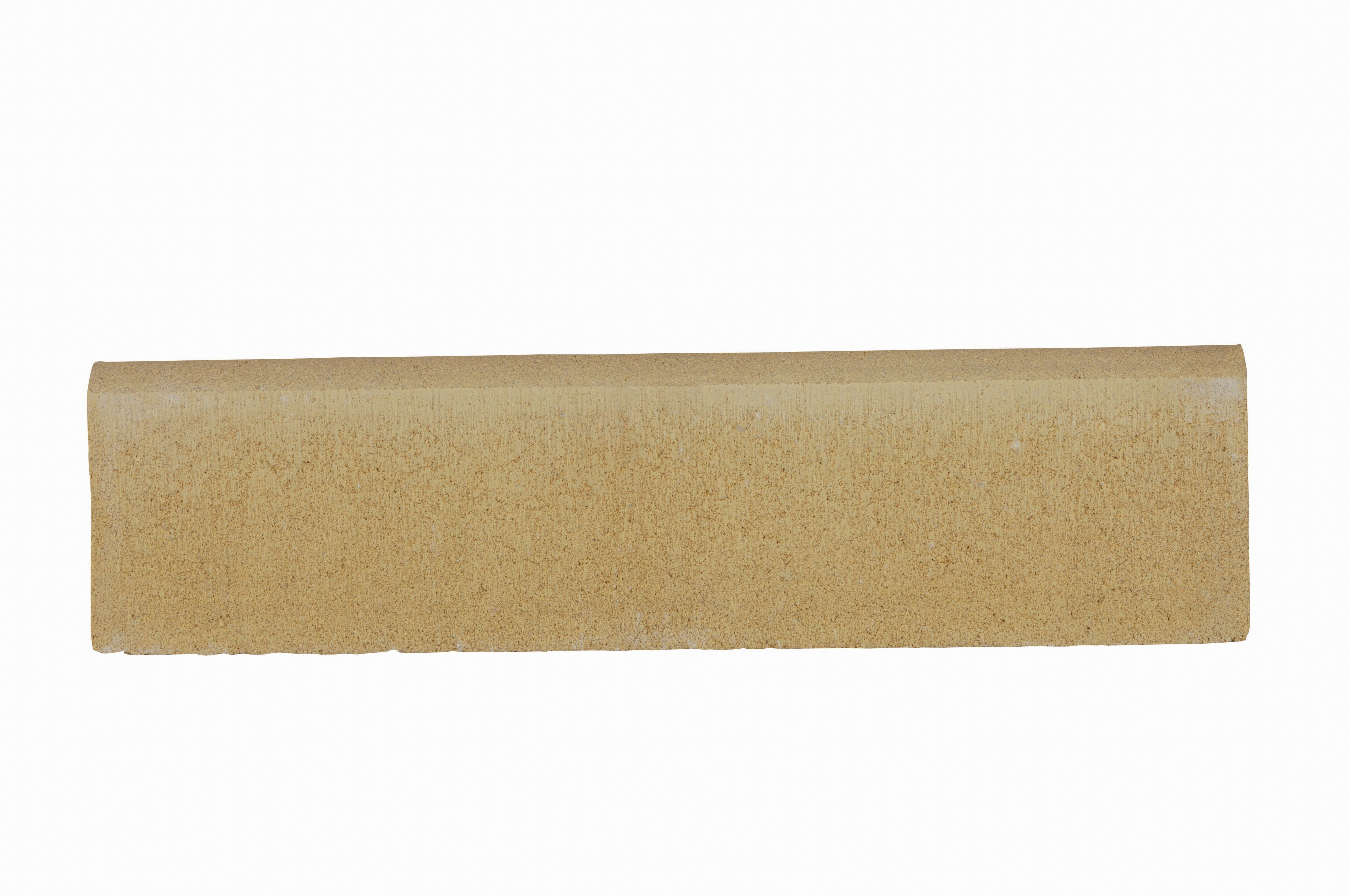 Marshalls Round Smooth Edging Stone - Buff 600 x 150 x 50mm