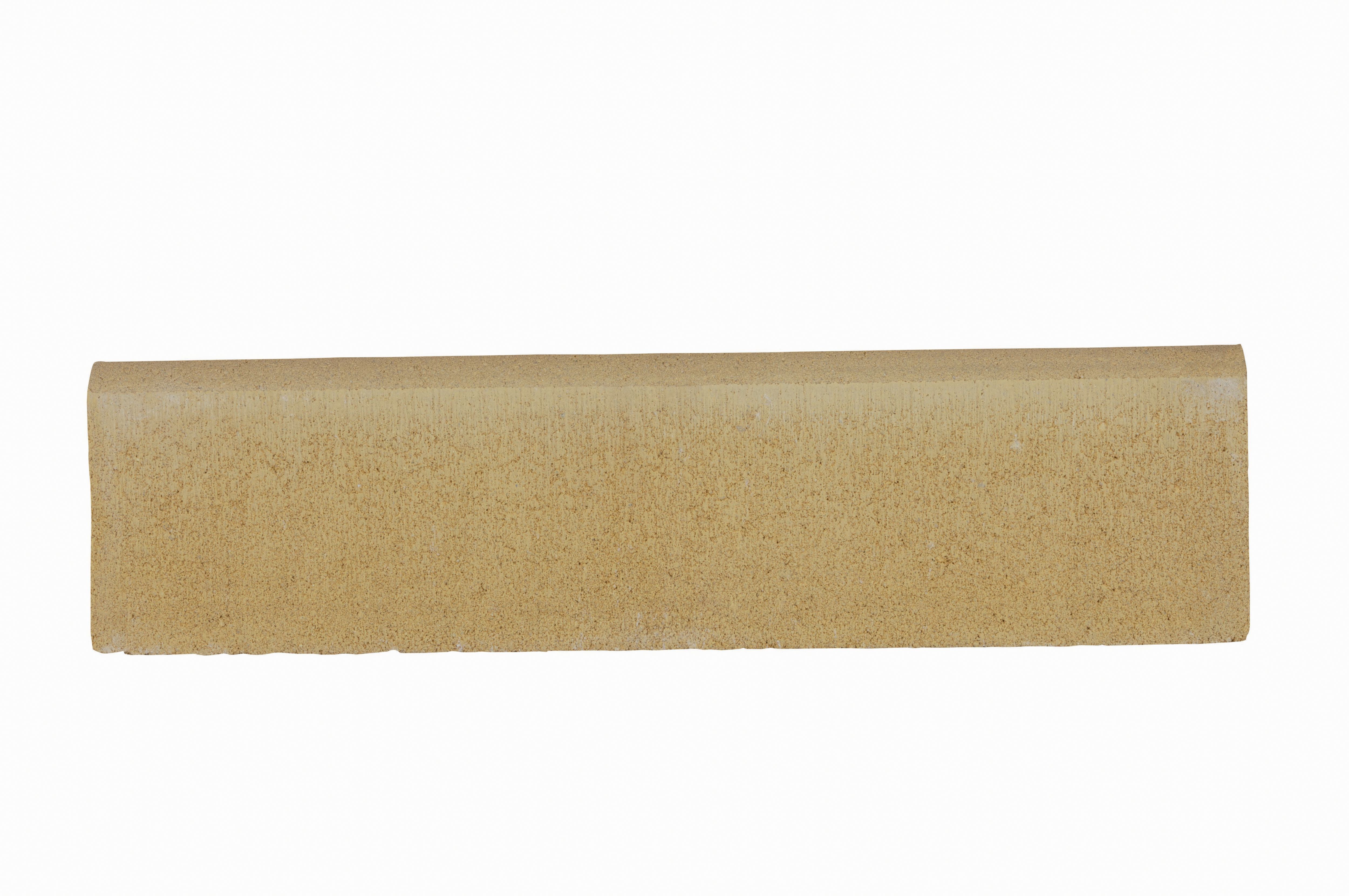 Marshalls Round Smooth Buff Edging Stone - 600 x 150 x 50mm