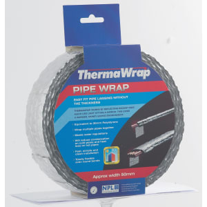 YBS ThermaWrap Spiral Pipe Wrap 50mm x 7.5m 