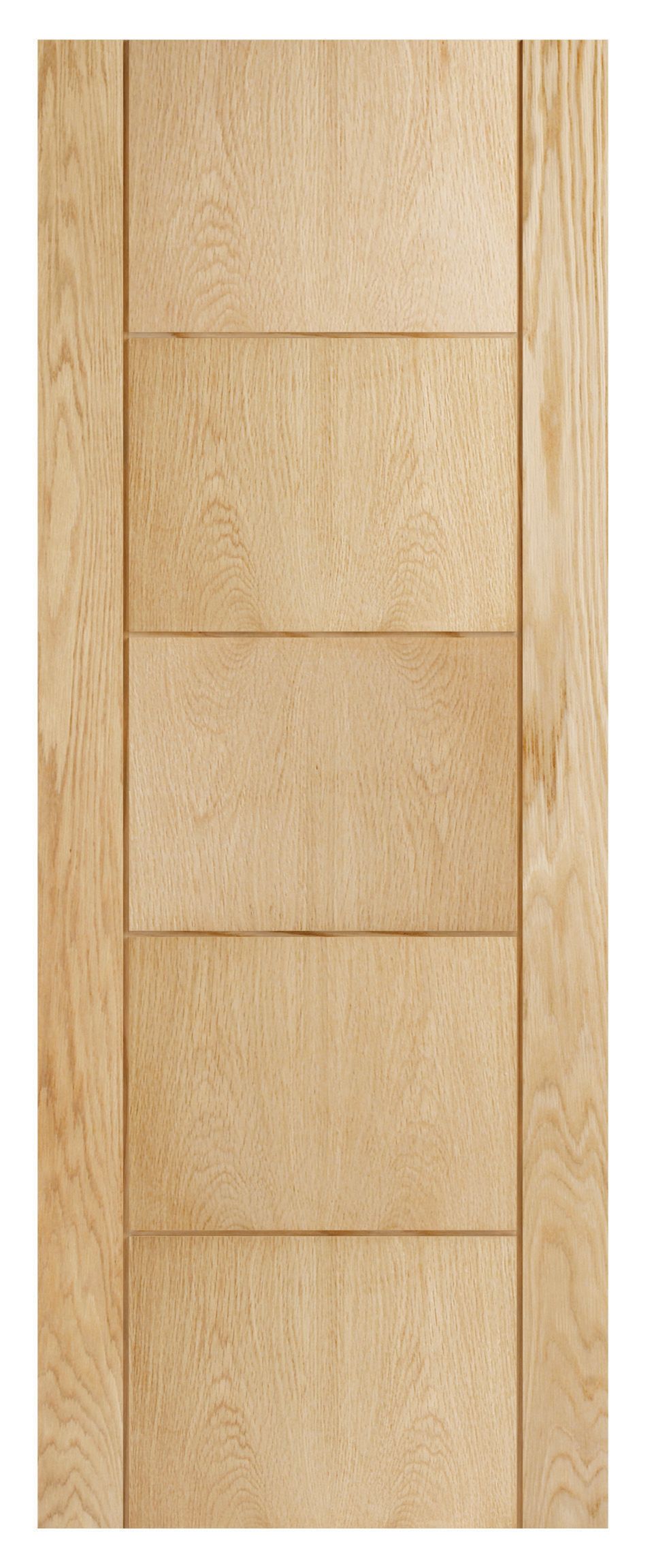 Image of Wickes Thame Oak Veneer Ladder Internal Door - 1981 x 610mm